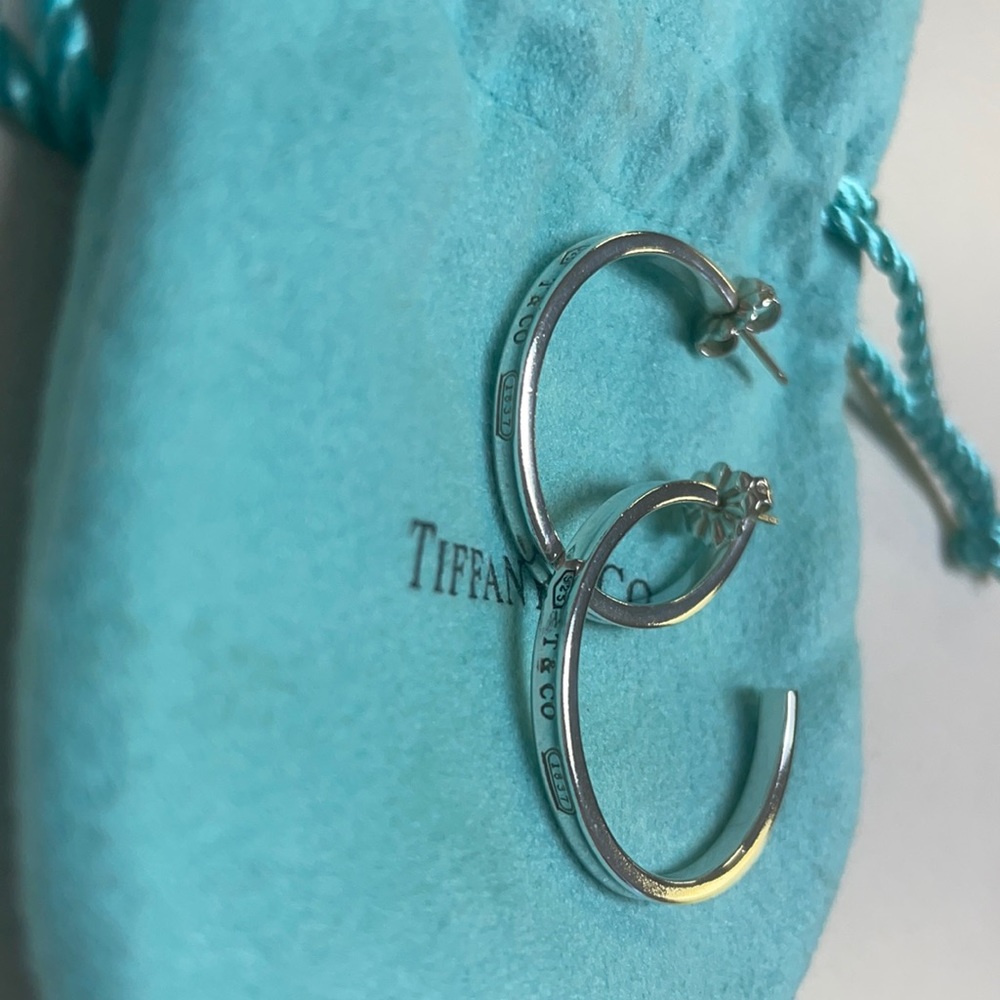 Tiffany & Co. Hoop Earrings in Silver